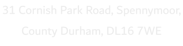 31 Cornish Park Road, Spennymoor, County Durham, DL16 7WE